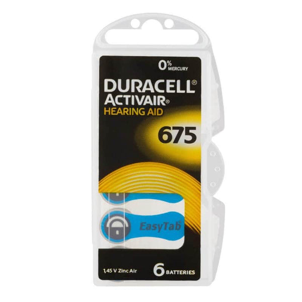 Duracell Zubehör Duracell Activair 675 Hörgerätebatterien